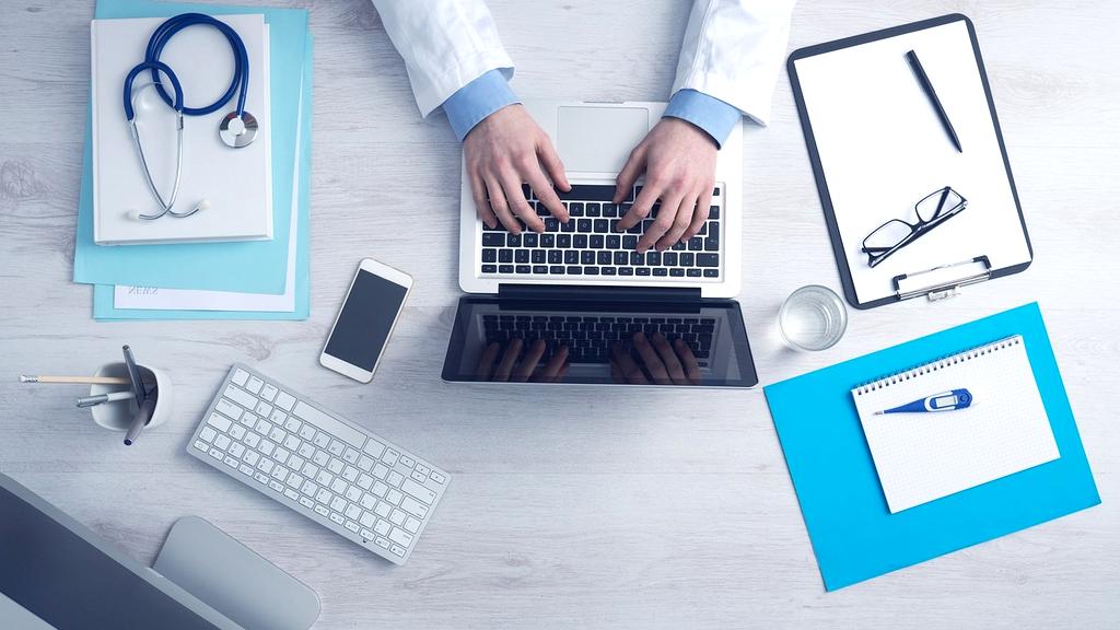 AI used in healthcare diagnostics with medical scans