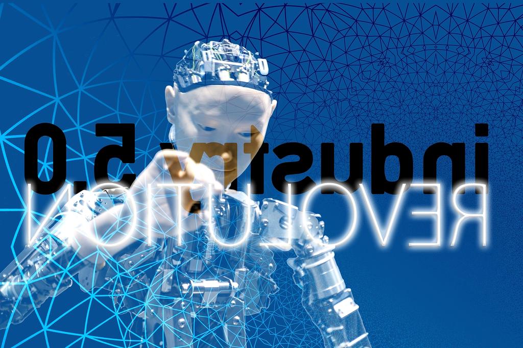 AI optimizing manufacturing processes and robotics automation